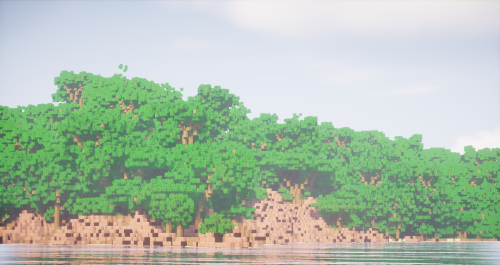 A rocky shoreline ~ Different from my usual maps. I’m not very good at tropical settings.