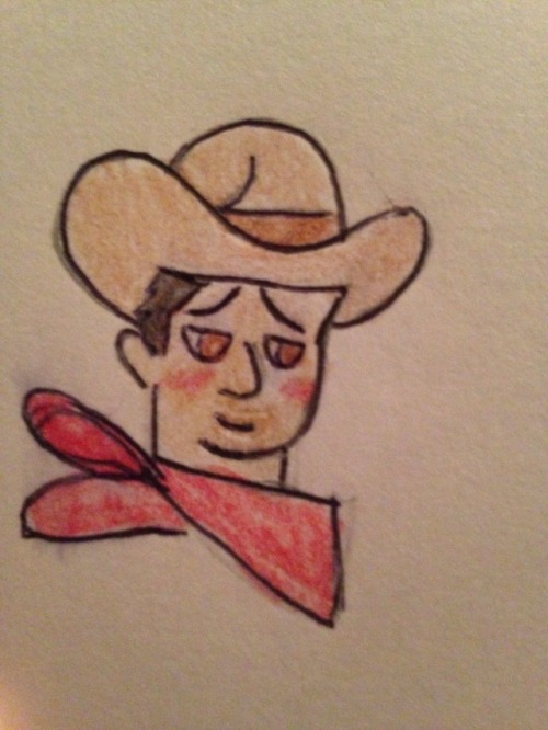 shitty-fallout-art:Cowboy beepboop