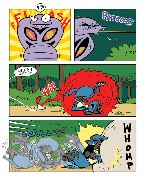 shyguy9: My 9-page submission to Swallowtail’s Pokenom vore ‘zine, 2014. More Swallowtail content:h
