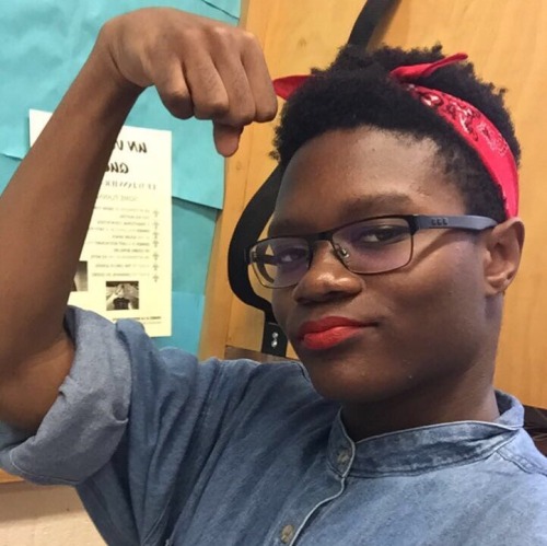 pinknbhds: black trans girls + femmes can do it too !! @whitelivesdontmatteronhalloween