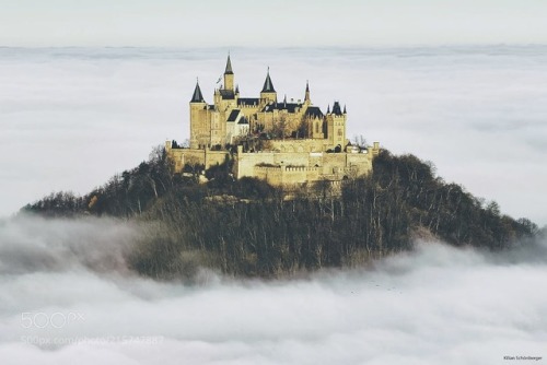 Castle in Clouds by kilianschoenberger
