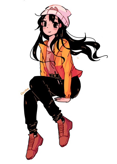 falionart:Dawn being cool
