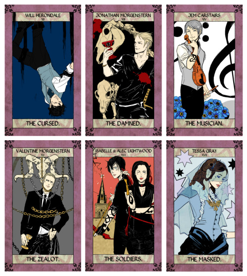 alelea - Shadowhunter tarot, art by Cassandra Jean.