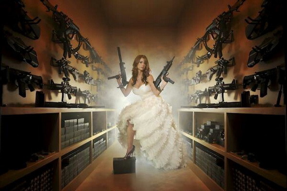 girlandguns:  Girl With Gun  http://girls-andguns.blogspot.com/