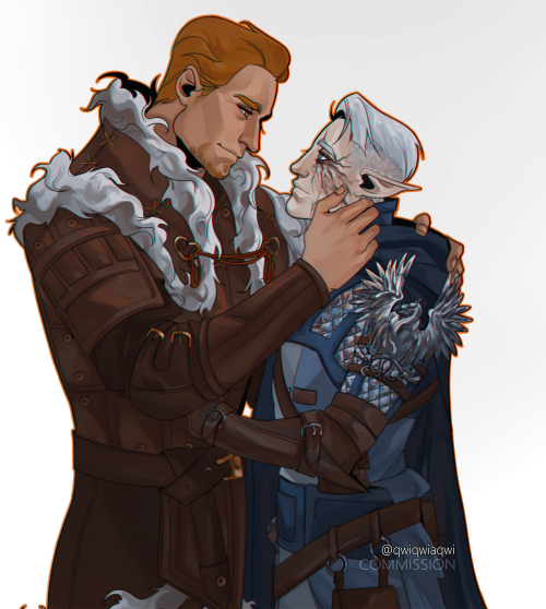 qwiqwiaqwi: king alistair and warden surana commission for Thomas