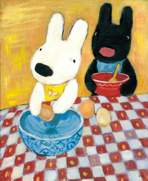 stupickleshomicidesimulator: gaspard and lisa cooking