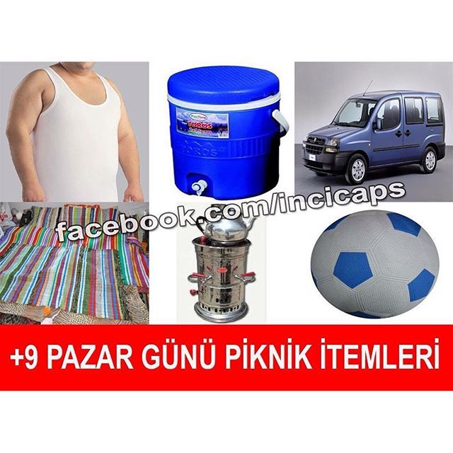 Pazar günü piknik itemleri