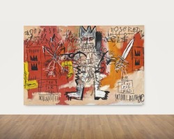 artnet:  Valued at ฤ-30 million, this 1981 masterpiece by Jean-Michel Basquiat, from the Reiner Family Collection, will be on offer at the post-war and contemporary evening auction at Christie’s on May 13. 