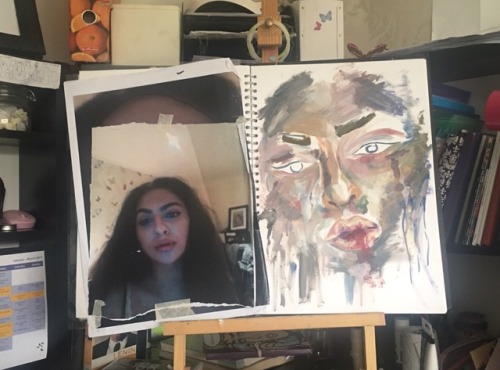 lightersandcurls:sonoanthony:puicci:unfinished portrait x :)My goodness.Wow! This is amazing!!!!