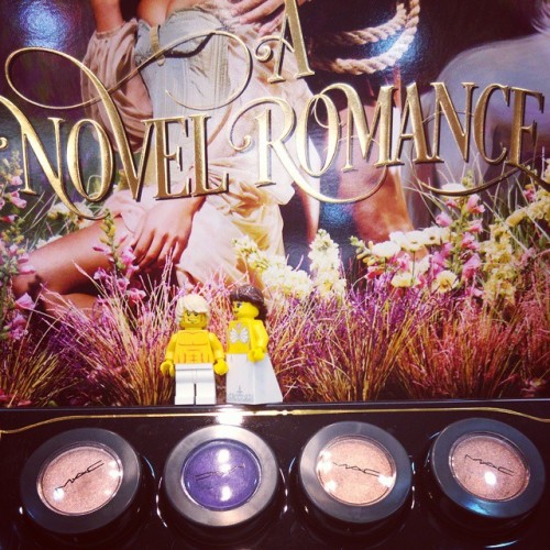 Unleash your torrid side with MAC’s A Novel Romance collection, out now in stores. Look at the minifigs about to get it on! 😊 #maccosmetics #maccosmeticsph #anovelromance #beautyworkbook