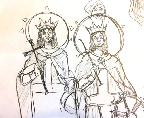 Going Thru A Catholic Phase And Had To Design A Tattoo For My Self