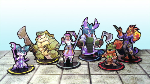 chiefasaur:More heroes are available NOW! I wanted to make a few unusual figures, like a tiefling wa