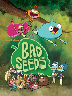 chgreenblatt:  Well it’s official! Bad Seeds is a go on Nickelodeon. We’re starting production really soon, so look for it to air in about a year (yeah it takes that long). Here’s a poster I made for the final part of the pitching process. Now the