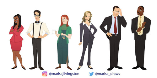 marisalivingston:Finished up most of the cast!  (Seasons 1-7)