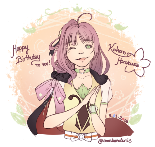 combatcleric:  Happy birthday Kokoro! 