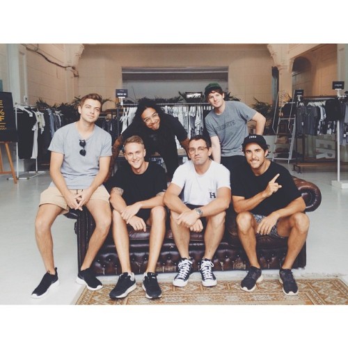 loganjoelmackenzie: Favourite clothing store taking care of us. Thanks so much Steve and the team at