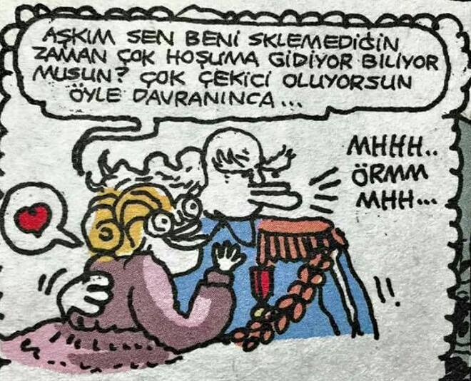 - Aşkım sen beni...