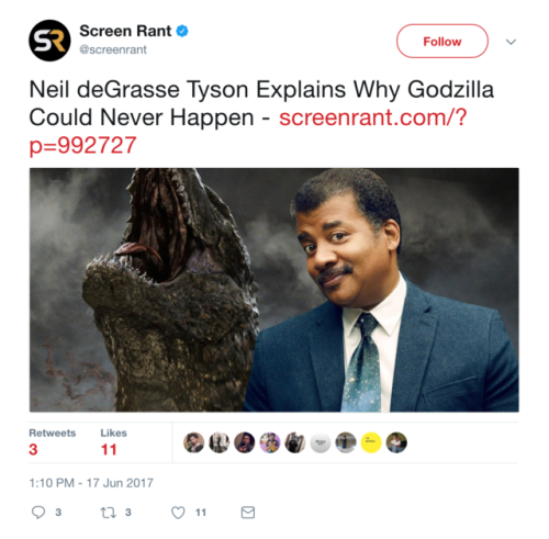 drinking-tea-at-midnight:  jacobblogsforever: holy shit, really? I had no idea that the radioactive dinosaur that breathes a fucking blue laser beam just might be scientifically implausible i love how fast everyone’s turned on this pedantic nerd