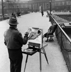  Robert Doisneau Le Peintre Du Pont des Arts, C. 1953 