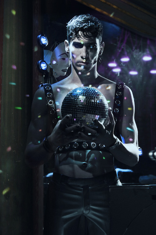 outofficial:  Exclusive: “Requiem” by Franck Glenisson (slideshow) Model and street acrobat Alex Sayhi gets his rock on. 