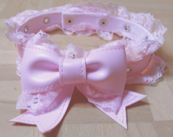 danilfetish:  lace bow choker