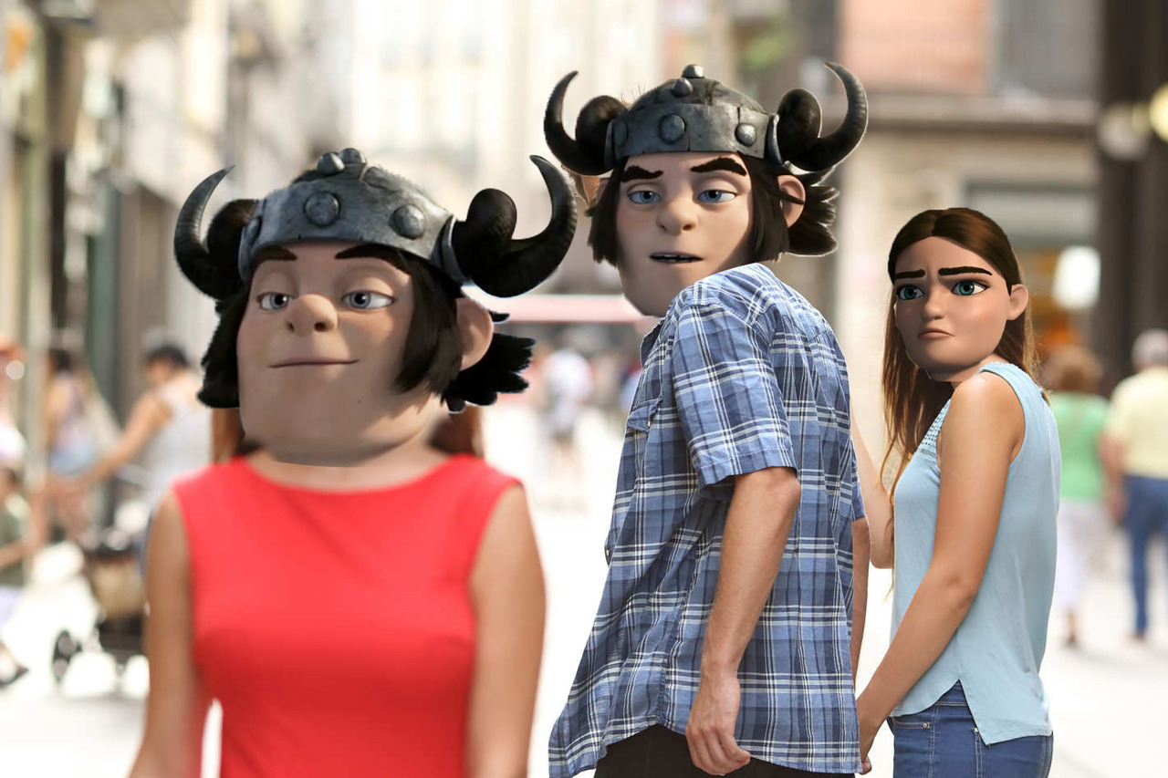 oneleggeddork:  I was originally just going to do the Hiccup scrap metal meme but