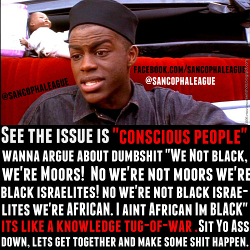 sancophaleague:  My issues with a lot of “Conscious people” are that they have this “elitist” belief system that everyone who doesn’t believe the way they do is “ignorant or an agent” and they get so caught it up in it that they lose sight