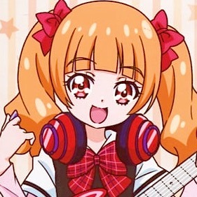 Emiru icon with a guitar