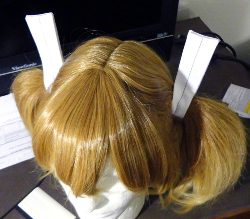 Silica’s hair accessories in Ordinal ScaleThese were fairly straightforward. White matte satin