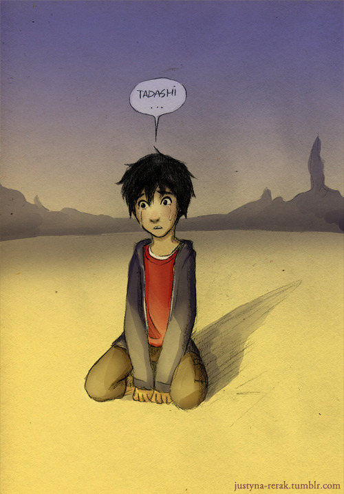 rerak-sketchbook:  Hiro - Are you okay?Tadashi - Yeah, I’m alrightHiro - THEN WHAT WERE YOU THINKING, KNUCKLEHEAD?!