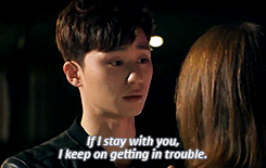 :  I keep on getting in trouble. 