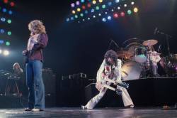Led Zeppelin. US Tour 1977. Photo by Neal Preston.