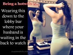 hotwifes-home-again:  Your hotwife is home