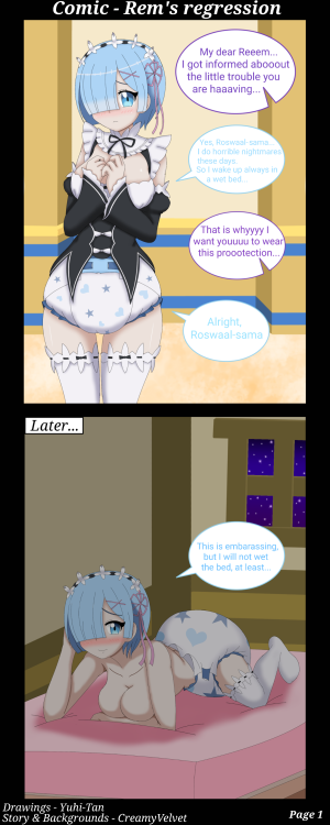  Rem Caption comic 2 ! (SAMPLE)Full caption comic available only on patreon ^^ HERE : https://www.pa