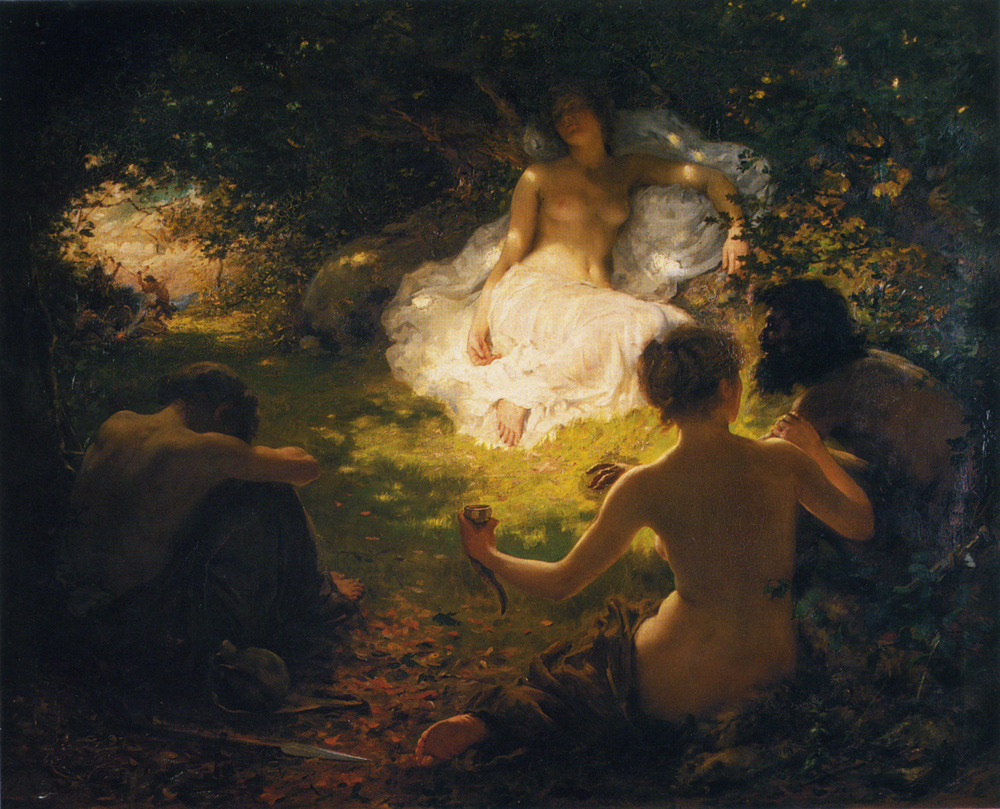 cavetocanvas:  Thomas Benjamin Kennington, Serena Found of Savages, n.d. 