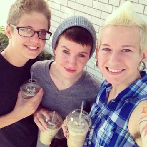 Porn Pics vegkid:  Queers drinking queer coffee from