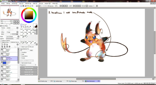 Sai watercolor tutorial Because some people asked me to make one… Sorry for the bad quality a