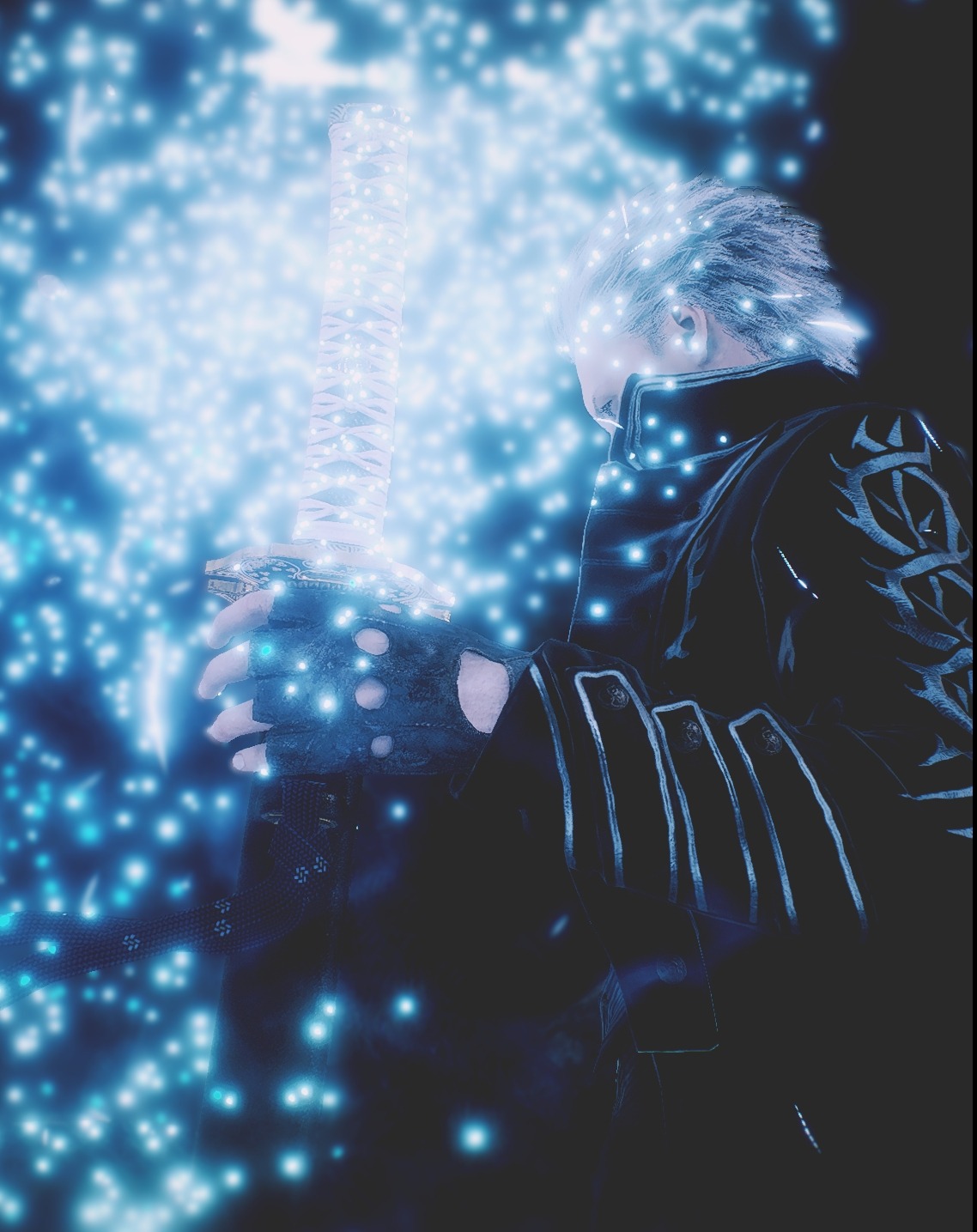 This is the first time we see Vergil genuinely happy, and his smile is  absolutely precious. : r/DevilMayCry