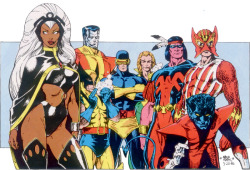 alexhchung:  X-Men by Arthur Adams 