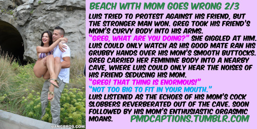 XXX Beach with Mom Goes Wrong: A Quick Story photo