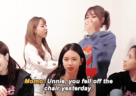 misamo:  spilling tea on nayeon vs. momo