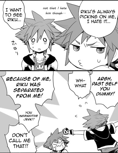 hoshinotabi:  Sora Part of RaS’s small comic they put up on pixiv the other day