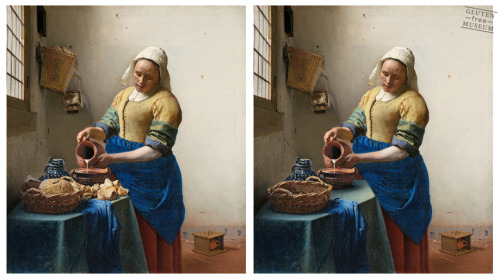 incidentalpiratess:papermagazine:A new Tumblr removes all of the gluten from classic artworks.i’m gl