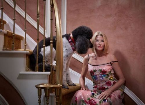 Candace Bushnell for @dailymail #poodlesofinstagram #sexandthecity #cubbing #ihopeineverusethathasht