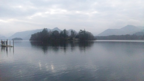 Went to Keswick yesterday. Misty but lovely.