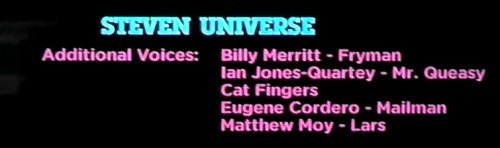 gemfuck:  voice acting credits for steven universe i caught during the ‘thon. (has voice actor for Opal)  Huh, can’t say I expected Sour Cream to be voiced by Brian Posehn, that’s interesting