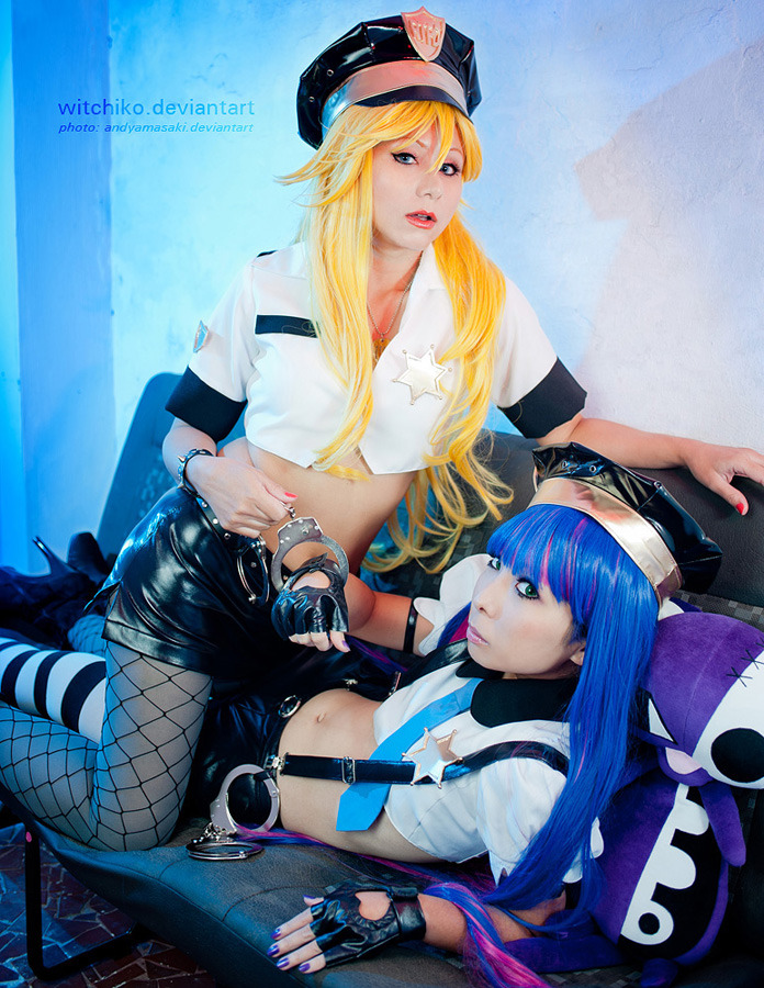 cosplayfanatics:  Panty and Stocking Cosplay By Witchiko and Hitomi-Cosplay Follow cosplayfanatics.tumblr.com for