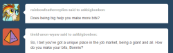 askbigbonbon:  Any pony out there want a