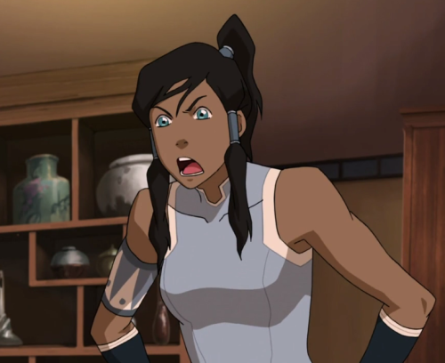 13eclaire:I wonder if Korra rubbed off on Asami