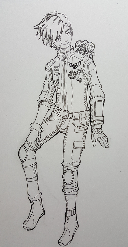 kooky-witchcraft:  Inktober 2016 Drawing 1 I figure I probably won’t get many drawings